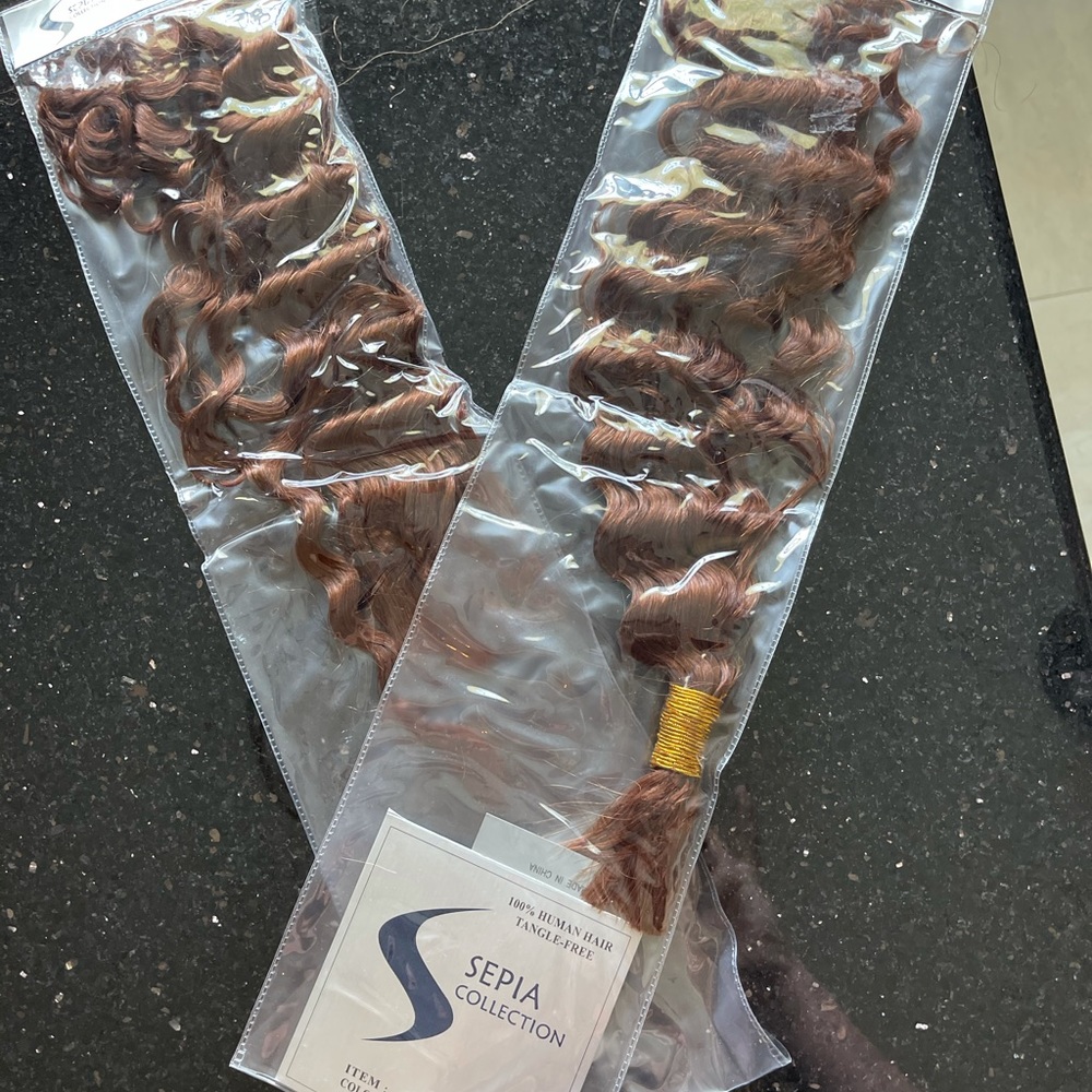Sepia Collection human hair extensions